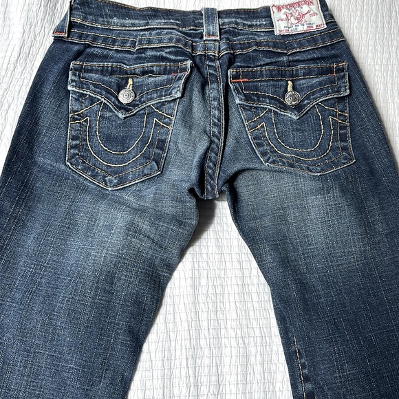 True Religion Julie skinny stretchy jeans. Size 27. Worn lightly. - Picture 4 of 5
